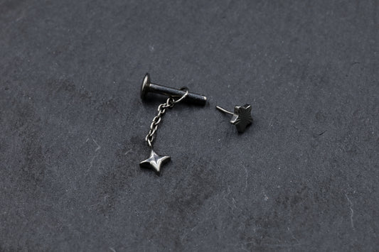 Four-point Star Dangle Charm