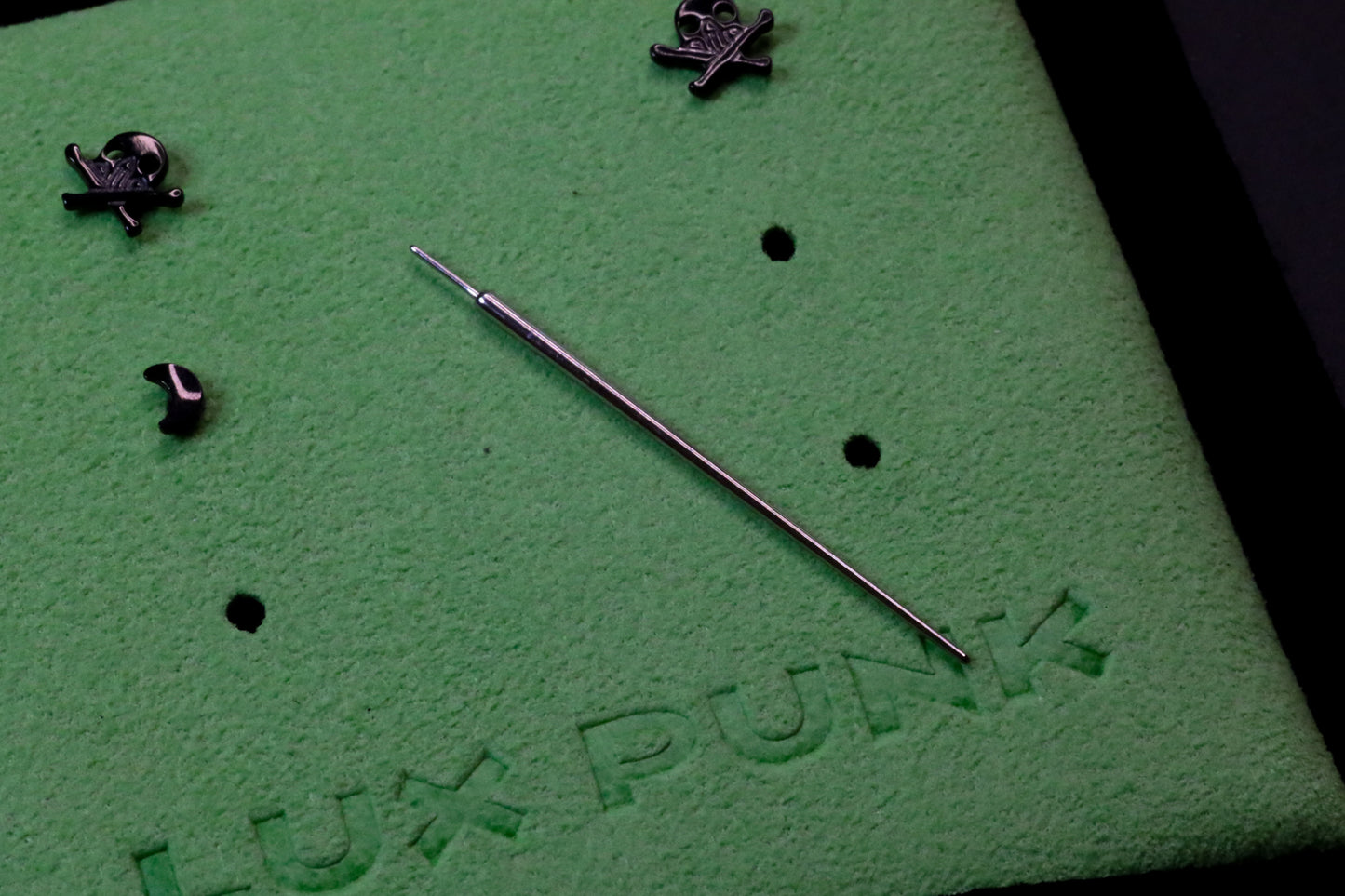 Titanium 16 Gauge Threadless Taper