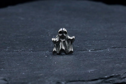 Ghost Titanium Threadless Earring