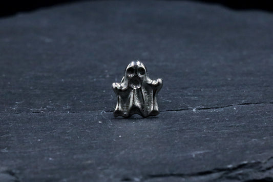 Ghost Titanium Threadless Earring